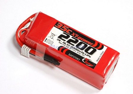 SAF07063 Li-Po XT 2200 mAh 18,5V W/ bal.35C